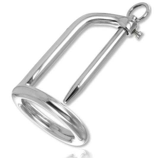 Inel pentru Gland cu Plug Uretral, METAL HARD - Otel Chirurgical