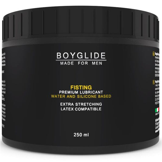 Lubrifiant Anal Fisting, INTIMATELINE - Boyglide, pe Baza de Silicon si Apa, 250 ml