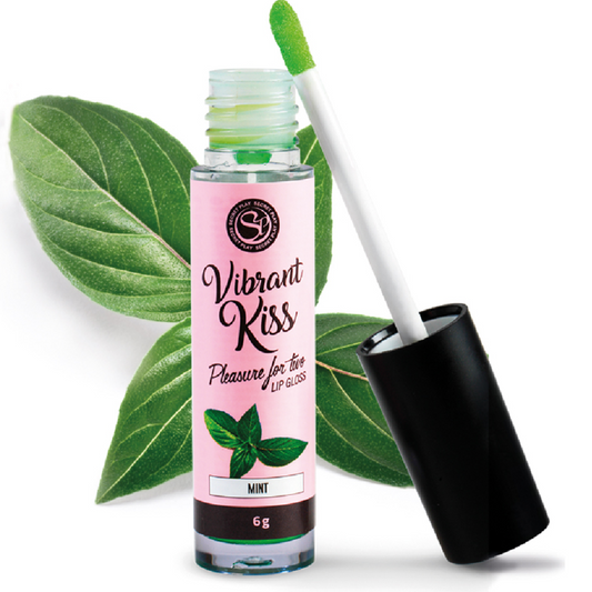 Lip Gloss Vibrant cu Efect Tingling, SECRETPLAY - Aroma Menta, 6 g