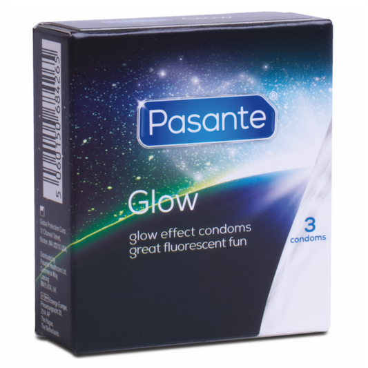 Prezervative Fosforescente, PASANTE - Glow in the Dark, 3 Bucati