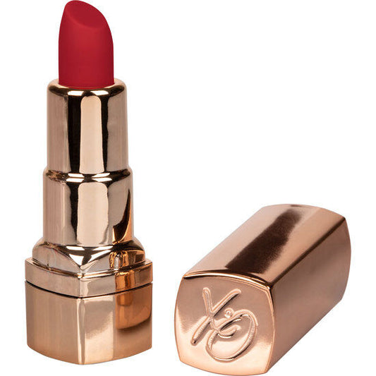 Vibrator Bullet, CalExotics - Hide & Play Lipstick, Reincarcabil USB, Rosu