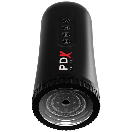 Masturbator Automat cu Aspiratie, PDX ELITE - Moto Blower Advanced, ABS/TPR, 14 cm