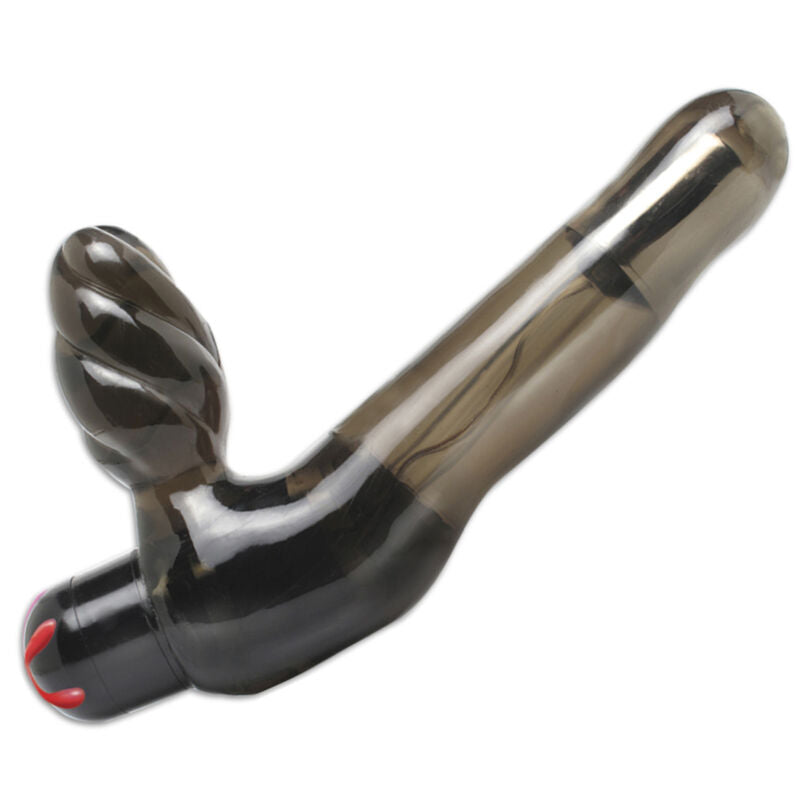 Strap On fara Curele, Fetish Fantasy Series - Vibrating Strapless Strap On, Multi-Viteza, 18 CM