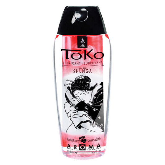 Lubrifiant Aromat pe Baza de Apa, SHUNGA - Toko Cirese Fierbinti, 165 ml