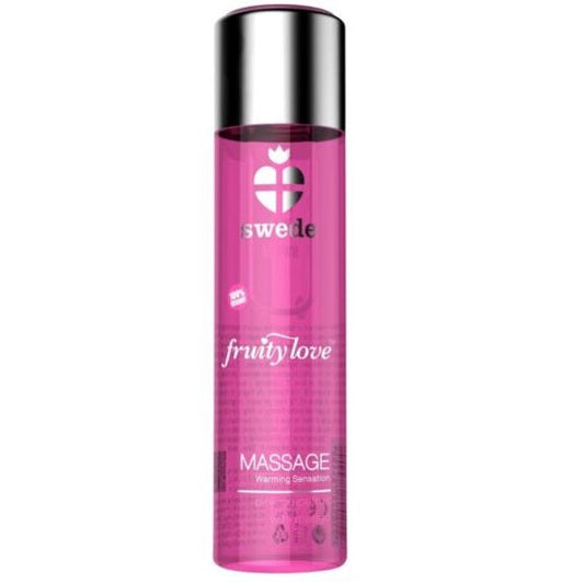 Ulei de Masaj, Swede - Fruity Love, Efect de Incalzire, 60 ML Grapefruit Roz cu Mango