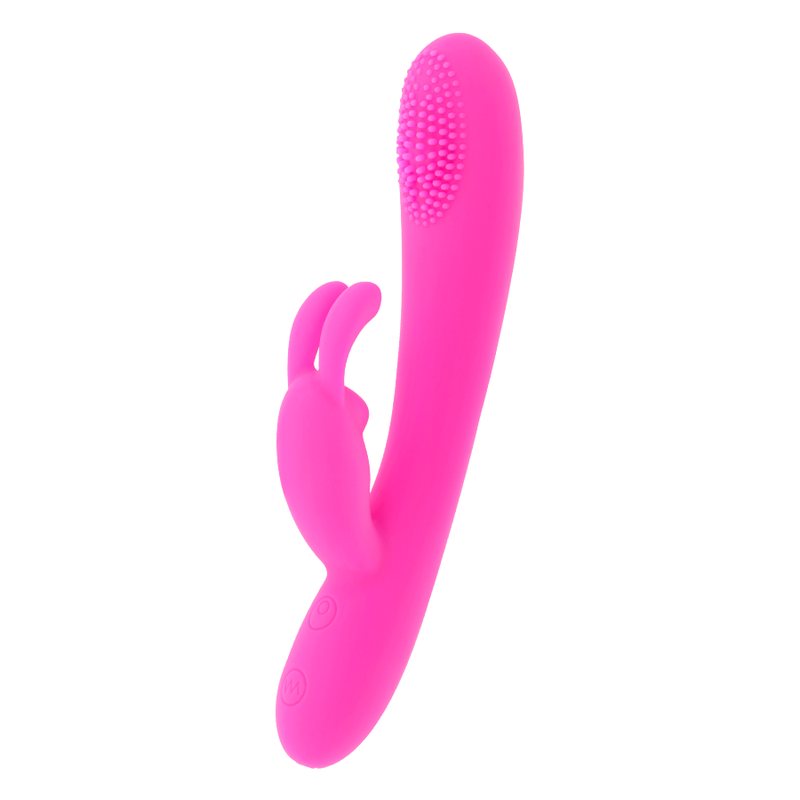 Vibrator Rabbit, Moressa - Gino, Silicon Medical 100% Reincarcabil, 190 X 35 MM