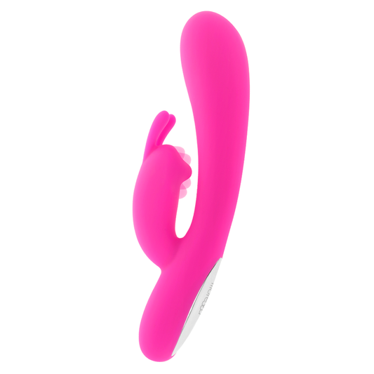 Vibrator Rabbit Reincarcabil, MORESSA - Telmo, Silicon Medical, 19,5 cm