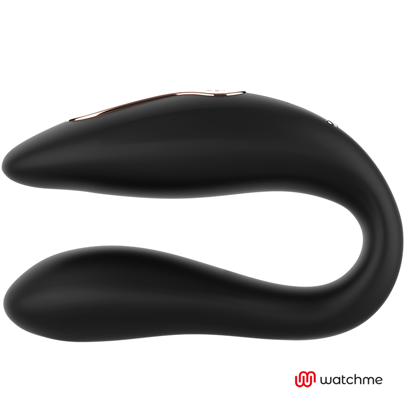 Vibrator pentru Cupluri, Anne's Desire - Dual Pleasure, Tehnologie Watchme, Negru