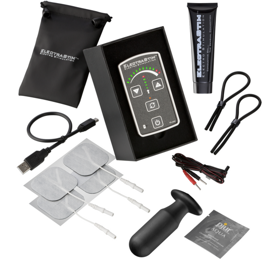 Electro Stimulator BDSM, ElectraStim - Flick, Reincarcabil USB, Multi-Pack