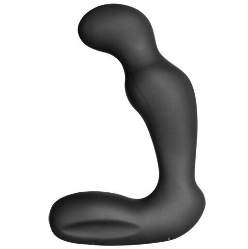 Masator de Prostata cu Electrostimulare, ELECTRASTIM - Sirius Silicone Noir, Silicon Medical, Negru, 10 cm