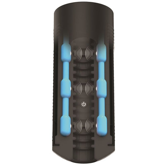Masturbator Interactiv cu Vibratii, KIIROO - Titan, 9 Gloante Vibrante