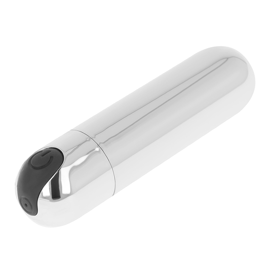 Vibrator Glont, OHMAMA - Silver, Reincarcabil USB, 10 Moduri, 8 cm