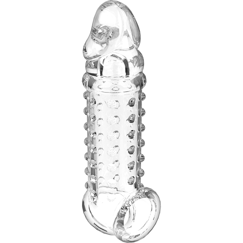 Extensie Penis, VirilXL - Sheath V11, Texturat, Transparent