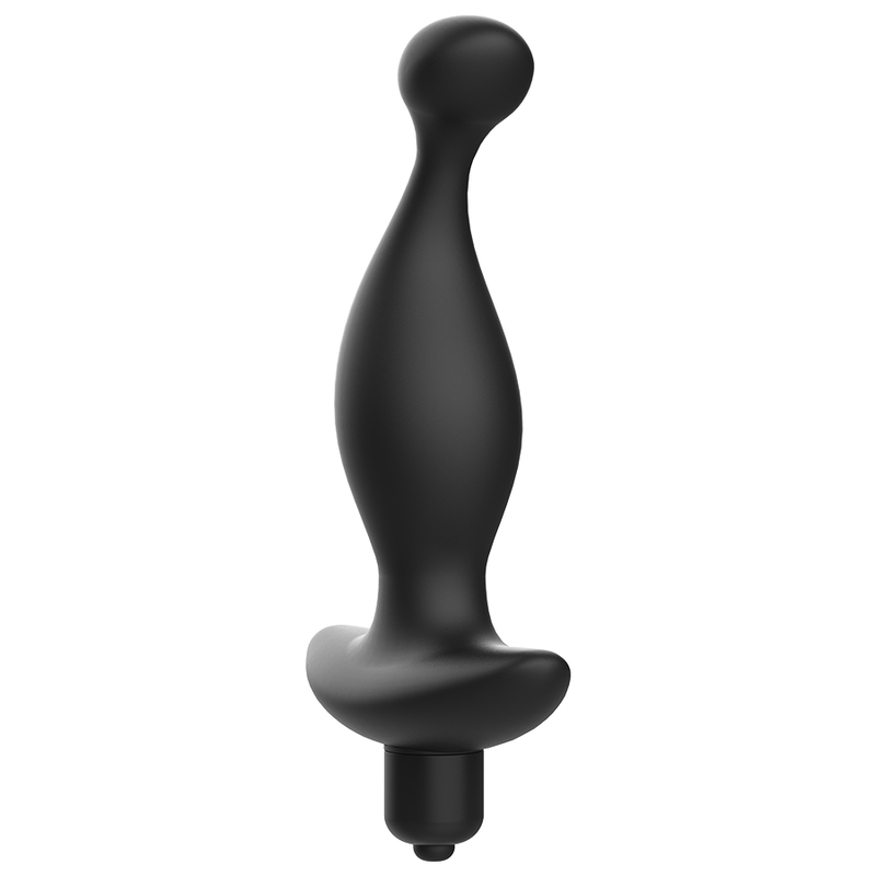 Vibrator Anal, Addicted Toys - Model 1, cu Vibratii, Negru