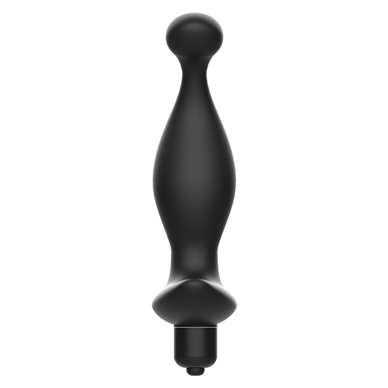 Vibrator Anal, Addicted Toys - Model 1, cu Vibratii, Negru