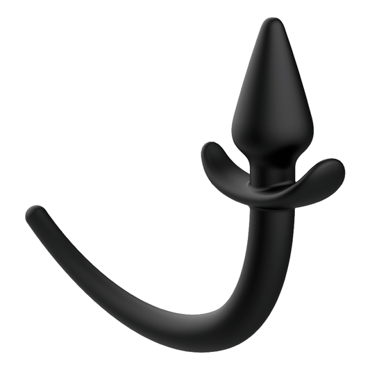 Dop Anal Coada Catelu, ADDICTED TOYS - Puppy Plug Silicon Medical, 7 cm