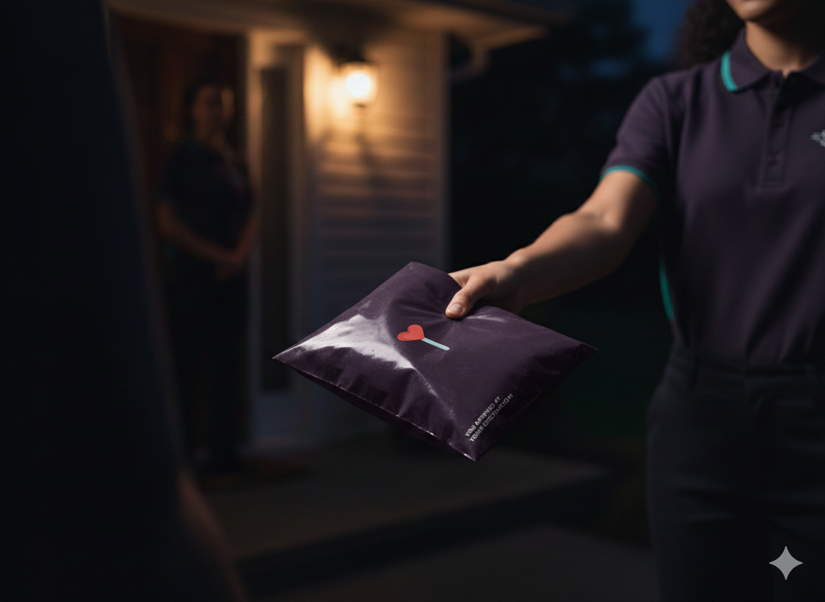 livrarea coletului cu lovepoint